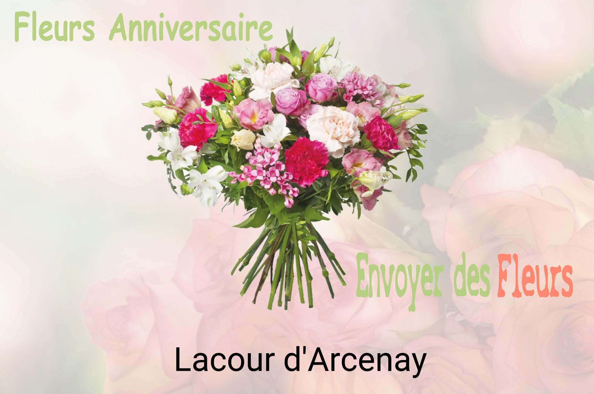 Bouquet de fleurs d’anniversaire livré à Lacour-d'Arcenay