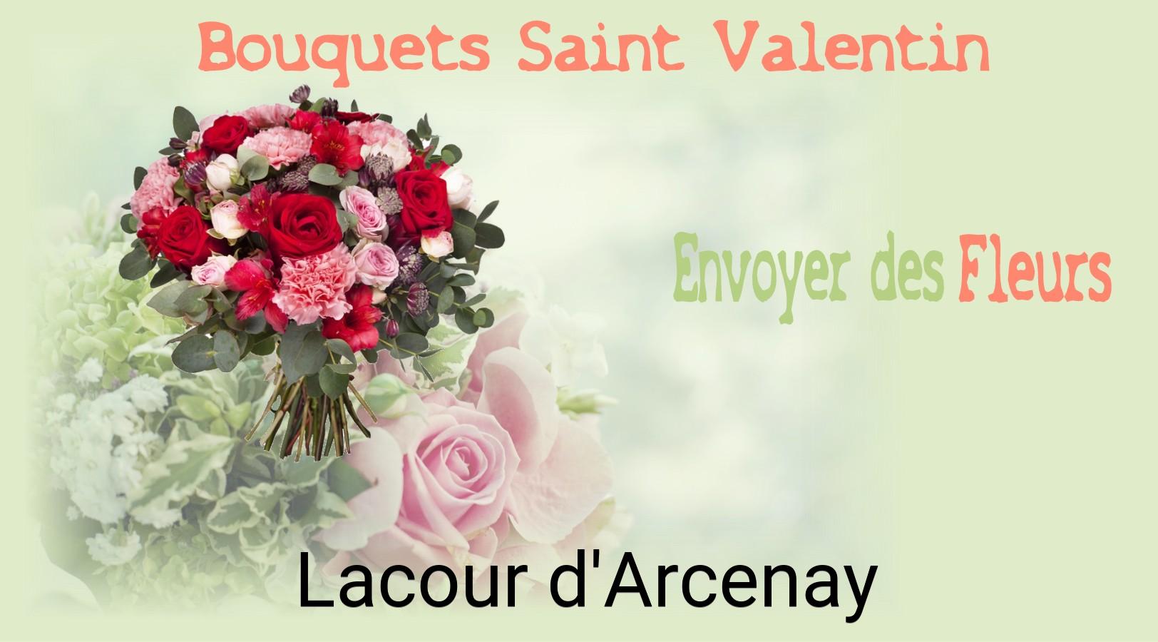 Roses de Saint-Valentin livrées à Lacour-d'Arcenay